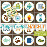 DOMINOES Game {Happy Camper} PRINTABLE-My Computer is My Canvas