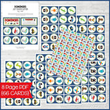 DOMINOES Game {Just for Boys} PRINTABLE-My Computer is My Canvas