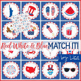 DOMINOES Game {Patriotic} PRINTABLE-My Computer is My Canvas