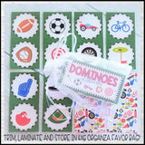 DOMINOES Game {Sports} PRINTABLE-My Computer is My Canvas