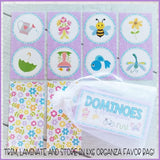 DOMINOES Game {Springtime} PRINTABLE-My Computer is My Canvas