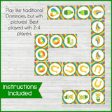 DOMINOES Game {St. Patrick's Day} PRINTABLE-My Computer is My Canvas