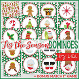 DOMINOES Game {Tis the Season Edition} PRINTABLE-My Computer is My Canvas