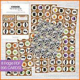 DOMINOES Game {Trick or Treat} PRINTABLE-My Computer is My Canvas