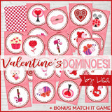 DOMINOES Game {Valentine's Day} PRINTABLE-My Computer is My Canvas