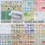 DOMINOES Games {ANNUAL COLLECTION} PRINTABLE-My Computer is My Canvas