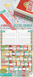 EDITABLE Recipe Binder Collection RED {Half Size 5.5x8.5} PRINTABLE