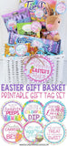 Easter BUNNY Basket Stuffers {Gift Tag Kit} PRINTABLE-My Computer is My Canvas