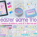 Easter GAME TRIO Printables-My Computer is My Canvas