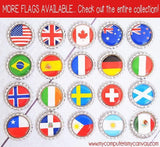 Flag Bottle Cap PRINTABLE {SWITZERLAND}-My Computer is My Canvas