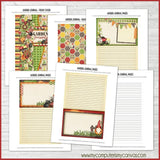 Garden Journal {Half Size 8.5x5.5} PRINTABLE-My Computer is My Canvas