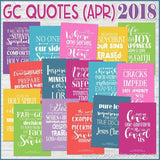 General Conference Quotes {April 2018} FREEBIE-My Computer is My Canvas