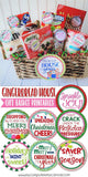 Gingerbread House Kit {Gift Basket Tag Set} PRINTABLE