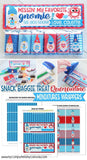 Gnome MINIATURE BAR WRAPS {Snack Baggie: QUARANTINE} PRINTABLE