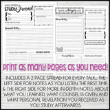 Gospel Journal Trio {BUNDLE} PRINTABLE-My Computer is My Canvas