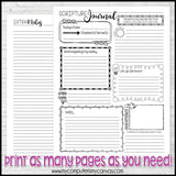 Gospel Journal Trio {BUNDLE} PRINTABLE-My Computer is My Canvas