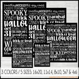 Halloween {October} SUBWAY ART PRINTABLE-My Computer is My Canvas