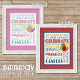 Happy Birthday Subway Art PRINTABLE-My Computer is My Canvas