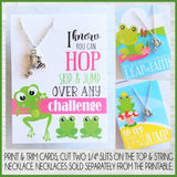 Jewelry QUOTE Cards {FROG} PRINTABLE