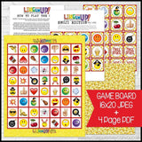 LINE 'Em UP! {EMOJI} PRINTABLE Game-My Computer is My Canvas