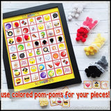 LINE 'Em UP! {EMOJI} PRINTABLE Game-My Computer is My Canvas