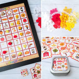 LINE 'Em UP! {HARVEST/Thanksgiving} PRINTABLE Game-My Computer is My Canvas