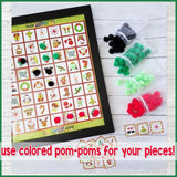 LINE 'Em UP! {TIS THE SEASON} PRINTABLE Game-My Computer is My Canvas