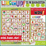 LINE 'Em UP! {TIS THE SEASON} PRINTABLE Game-My Computer is My Canvas