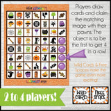 LINE 'Em UP! {TRICK or TREAT} PRINTABLE Game-My Computer is My Canvas