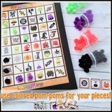 LINE 'Em UP! {TRICK or TREAT} PRINTABLE Game-My Computer is My Canvas