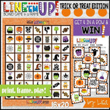 LINE 'Em UP! {TRICK or TREAT} PRINTABLE Game-My Computer is My Canvas