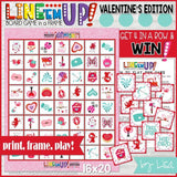 LINE 'Em UP! {VALENTINE} PRINTABLE Game-My Computer is My Canvas