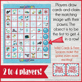 LINE 'Em UP! {WINTER} PRINTABLE Game-My Computer is My Canvas