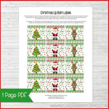 Lip Balm Trio {Christmas} PRINTABLE-My Computer is My Canvas