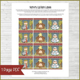 Lip Balm Trio {Nativity} PRINTABLE-My Computer is My Canvas