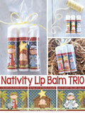 Lip Balm Trio {Nativity} PRINTABLE-My Computer is My Canvas