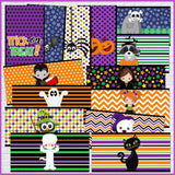 MINIATURE BAR WRAPS {Halloween Scene} PRINTABLE