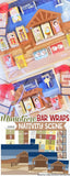 MINIATURE BAR WRAPS {Nativity Scene} PRINTABLE-My Computer is My Canvas