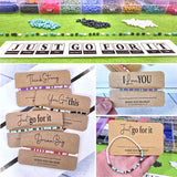 MORSE CODE BRACELET Printable {MOTIVATIONAL Sayings} 16-Card BUNDLE