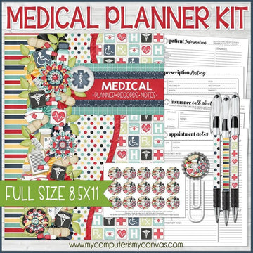 Printable Medical Planner – Farm Girl Designs