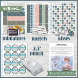 "Mix & Match" Chocolate Wrapper & Tag Kit {FEBRUARY} PRINTABLE