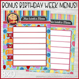 Monthly Menu Planners, Dry Erase {Annual Collection} PRINTABLE-My Computer is My Canvas