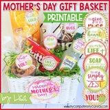 Mother's Day Basket {Gift Tag Kit} PRINTABLE