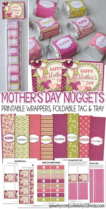 Mothers Day Gift Idea for Friends with Free Printable