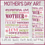 Mother's Day Subway Art {MAY} PRINTABLE-My Computer is My Canvas