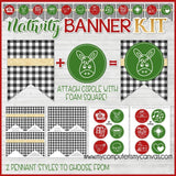 NATIVITY ICON KIT {Ornament Gift Set & Banner} PRINTABLE