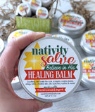 NATIVITY SALVE BUNDLE {4oz + .5oz & Lip Balm} in a Burlap Bag