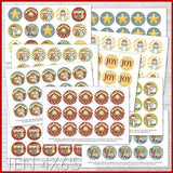 Nativity Bottle Cap Images {Mini-Set} PRINTABLE-My Computer is My Canvas