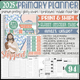 PRINT & SHIP: 2025 Primary PRESIDENCY PLANNER