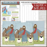 Paper Crafting Kit {JESUS ART} PRINTABLE-My Computer is My Canvas